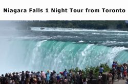 Niagara Falls 1 Night Tour from Toronto