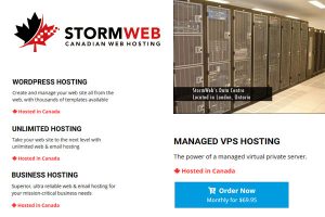 StormWeb Hosting Canada