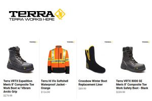 Terra Work Boots Canada