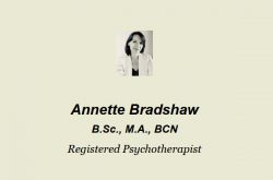 Annette Bradshaw Psychotherapist Toronto