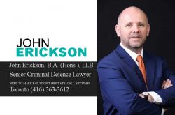 John Erickson Criminal Lawyer Toronto