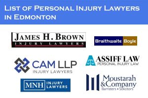 List of Personal Injury Lawyers in Edmonton