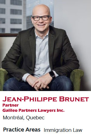 Jean-Philippe Brunet Immigration Lawyer Montreal