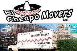 El Cheapo Movers Toronto